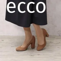 ECCO◆レザー　SHAPE 75 BLOCK パンプス　チャンキーヒールのサムネイル