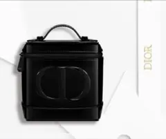 ディオール 非売品 バニティポーチ ブラック エナメル 化粧ポーチ