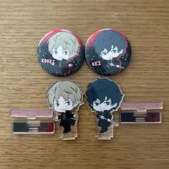 ワールドトリガー アクリルスタンド・缶バッジセット