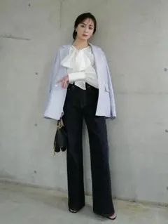 【26SS】anuans Wide leg denim サイズ1のサムネイル