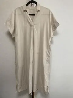 GLOBAL WORK ベージュ シャツワンピース Mサイズ