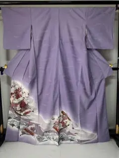 花嫁衣裳 婚礼衣装 打掛 正絹 赤系 総絞り・総刺繍 鶴 - メルカリ