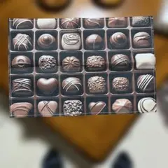 チョコレート柄 生地 布 ハンドメイド