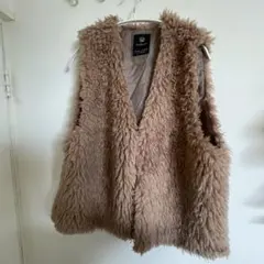 w closet ファー ベスト タグ写真有り