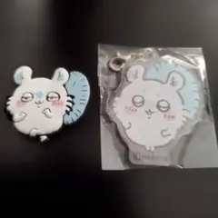 ちいかわ　モモンガ　アクリルチャーム　ラバーマグネット　２種