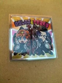 胡蝶しのぶ 　＆　十字架天使 　鬼滅の刃マンシール S3　ステッカー