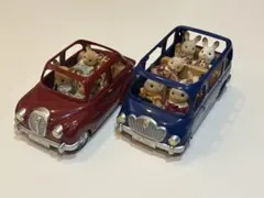 シルバニアファミリー 車2台セット