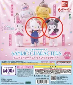 サンリオキャラクターズ ミニチュアチャーム～ライブキャラクター～