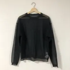 シースルー  透け感　カットソー