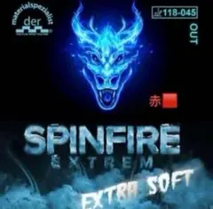 赤　卓球 ラバー 表 ソフト　SPINFIRE EXTREM Soft Y４