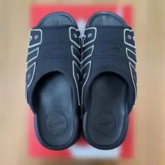 ナイキ エア モア アップテンポ スライド サンダル ブラック US9 27cm