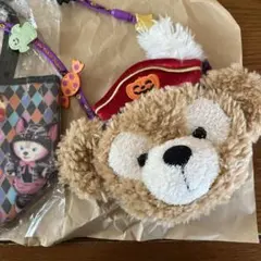 ダッフィ　ハロウィン　コインポーチ　スーベニアランチバッグ　ディズニーベアー