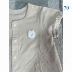 アカチャンホンポ ロンパース カバーオール ピンク 夏服