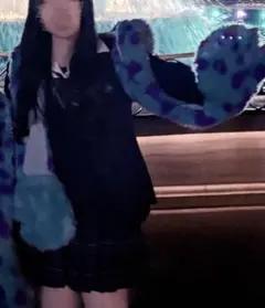 ディズニー サリー マフラーキャップ Disneyモンスターズインク