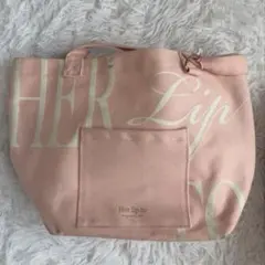 Herlipto ハリプ 名古屋 トートバッグ peach - メルカリ