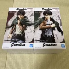 Grandista 進撃の巨人 リヴァイ・エレン2体セット