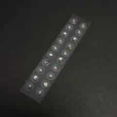 【まとめ買い】耳つぼジュエリ20粒　オーロラ&シルバー&パールストーン　【3】