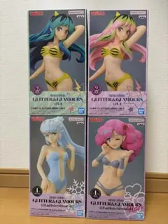 うる星やつら GLITTER＆GLAMOURS フィギュア　4個セット ④