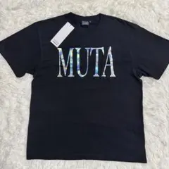【新品】muta MARINE デカロゴ クルーネック Tシャツ Lサイズ
