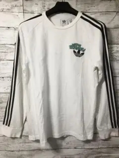 adidas × Disney コラボ ロングTシャツ Lサイズ 白 アディダス
