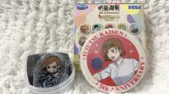 呪術廻戦 5th anniversary 缶バッジ アクリルブロック 釘崎野薔薇
