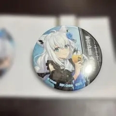 ホロライブ　白上フブキ 缶バッジ 2個セット