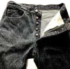 【USA製】希少！90s リーバイス501 ブラックW31 L34 美品