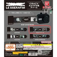 LE SSERAFIM CRAZY フィルムキーホルダー