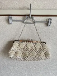 【お値下げ】パラダイスピクニック　パーティーバッグ　クラッチ　結婚式　パール