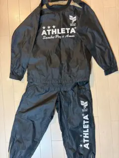 ATHLETA ピステ上下 ブラック