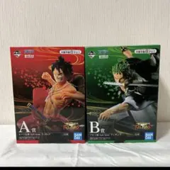 一番くじ ワンピース FULL FORCE ルフィ　ゾロ　フィギュアのサムネイル