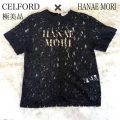 極美品　CELFORD セルフォード✕ハナエ・モリ コラボ レースカットソーのサムネイル