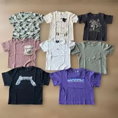 お得可愛い⭐︎Tシャツ8枚まとめ売り　110サイズのサムネイル