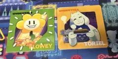 UNDERTALE コースター フラウィ　トリエル 2枚セット