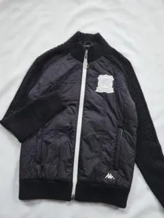 Kappa　ゴルフ　中綿　切り替えニット　ブルゾン