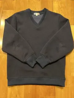 Vネック　セーター　ネイビー　150 スクールセーター