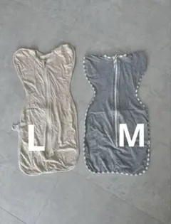 サンデーハグ　スワドル　他スワドル　２枚セット