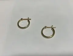 新品 Plage 14K M フープピアス 14金 2g - メルカリ