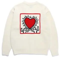 【新品】WACKO MARIA × Keith Haring カーディガン M