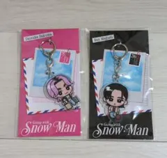 SnowMan　佐久間大介＆目黒蓮　アクリルキーホルダー