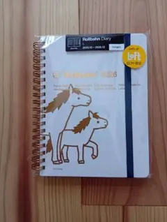 「新品未開封品」ロルバーン ダイアリーL ポニー ゴールド ロフト限定のサムネイル