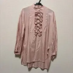 新品 DIARIUM パールボタン ブラウス ラベンダー - メルカリ