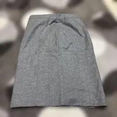 VICKY グレー タイトスカート 裏地付き スリットありのサムネイル