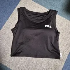 FILA ブラックカップ付キャミ Mサイズ