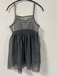 FRIFUL グレー メッシュキャミソール M