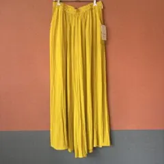 Deargue 新品タグ付き ガウチョパンツ イエロー