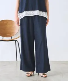 定価1.98万 人気商品 ビアズリー ウエストリブテンセルデニムパンツ