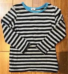 【美品】ボーダー ブラック グレー