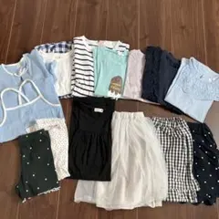夏服　まとめ売り　ブランド　女の子　130㎝　シンプルセット