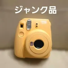 instax mini 8+ イエロー ジャンク チェキ インスタントカメラ